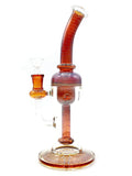 Super Bee - Raked Bubble-Trap Hourglass Incycler (11")