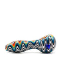 Rainbow Wig-Wag Classic Hand Pipe Spoons (4")