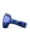 Three Trees Glass - Color Raked Hammer Hand Pipe (4")