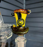 Hand of Man Glass - Wu-Tang Top Hat Honey Bee Slide (14mm)