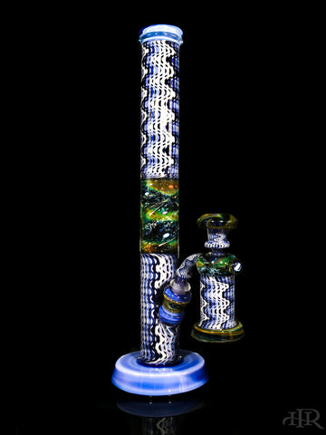 N8 x Leisure Glass - Signature Space x Fully Worked Hypnotech Straight Tube Collab (18