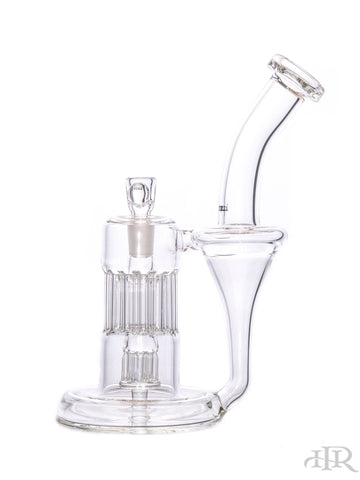 Leisure Glass - Clear Pillar Refined Bell Recycler With Tree Diffuser  (9