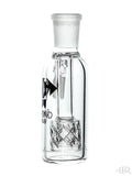 Diamond Glass - Reti Reverse Slit Perc Ash Catcher 45 Degree (5") Side