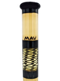 Mav Glass Wig Wag Sleeve Beaker Butter (18")