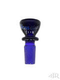 Hoss Glass - Full Color Chunky Snapper Bowl/Slide 14mm Male Blue