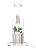 Leisure Glass - 16 Arm Bubbler Green Front