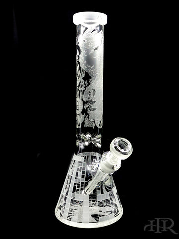 Milkyway Glass - Phoenix Prison Beaker (16