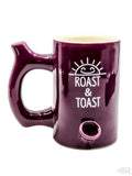 Premium Roast & Toast Ceramic Mug (Large) Purple