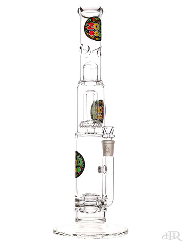 Zob Glass - Stemless Straight Tube with Zobello Diffuser and UFO Perc (18
