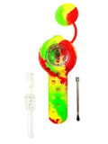 2-in-1 Silicone Nectar Collector and Hand Pipe