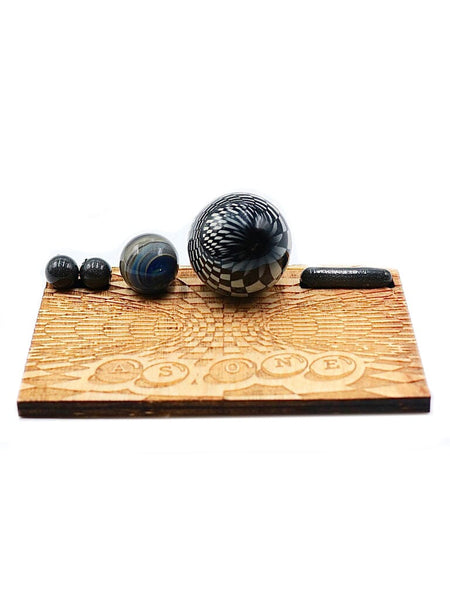 As One Art - 5-Piece Marble/Pill/Pearl Sets