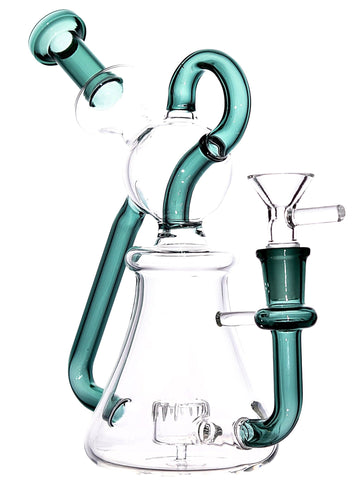 Ball Top Recycler with Slitted Perc (8
