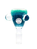 Bam Bam Glass - Ocean Frit-nado Bowl Slide (14mm)