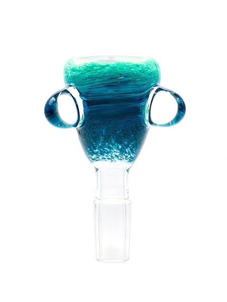 Bam Bam Glass - Ocean Frit-nado Bowl Slide (14mm)