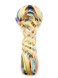 Bonnie And Fryde Glass - Breck Sunset Swirl Hand Pipe Spoon (4")
