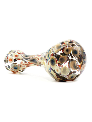 Bonnie And Fryde Glass - Multi-Color Dot Spoon Hand Pipe (4