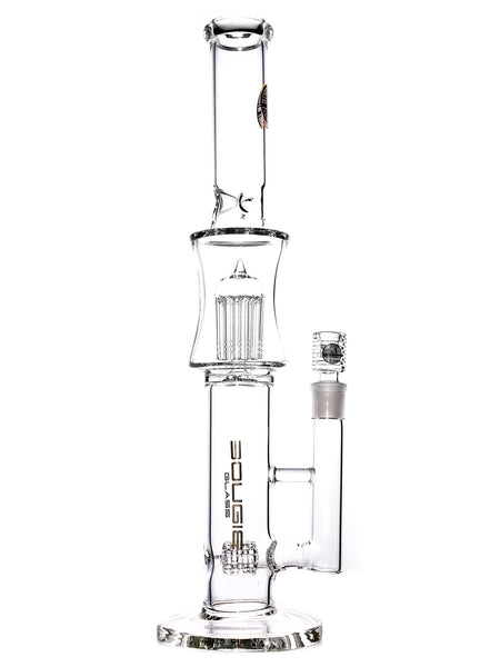 Bougie Glass - Matrix Jet Straight Tube with Tree Perc (18")