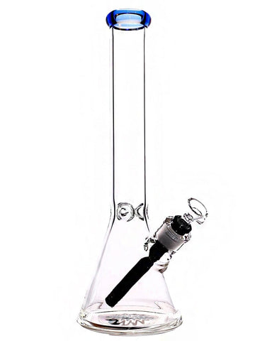 Clear Beaker Bong with Wig-Wag Base (14