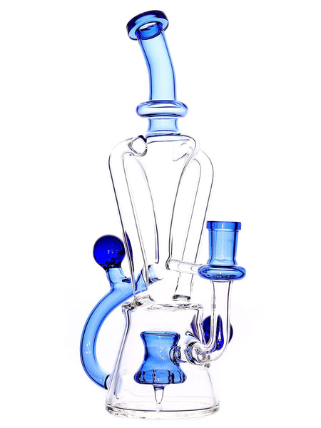 Clear Color Accent Double Uptake Recycler (10")