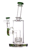 Clear Can Matrix Perc with Wig-Wag Drip Catch (9")