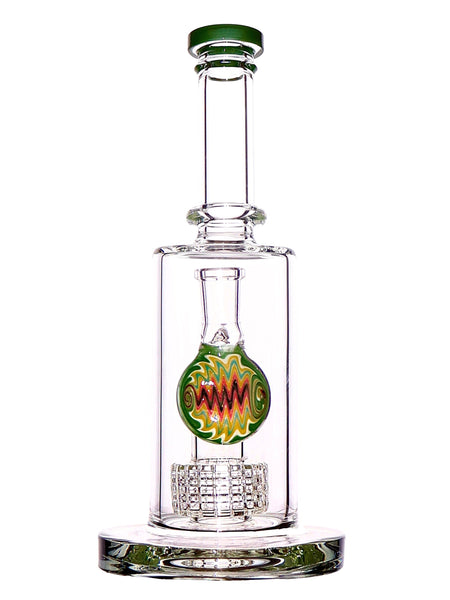 Clear Can Matrix Perc with Wig-Wag Drip Catch (9")