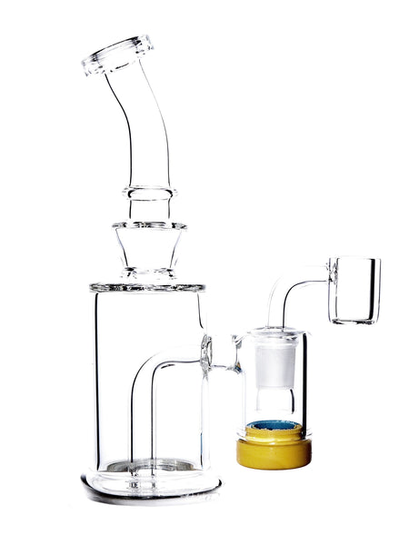 Clear Incycler with Silicone Resin Drip Catch (7.5")