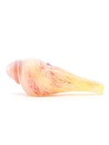 Fumed Conch Shell Hand Pipe (6")