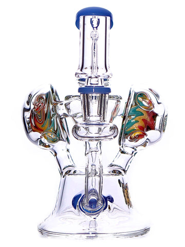 Crystal Glass - Reversal Wig Wag Klein Recycler (7