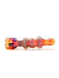 Curtis T Glass - Color Frit with Fuming Chillums (4")