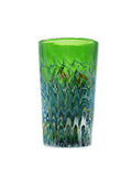 Dale Pyro - Grenade Green and Cobalt Blue Wrap and Rake Extra Small Cup (3.5")