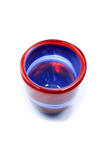Dale Pyro - Four-Section Skyline and Pomegranate Shot Glass (2