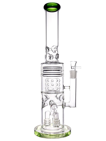Double Chamber Triple Barrel Straight Tube (18