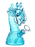 Glass dragon water pipe available at High Roller Smoke in Lakewood, Colorado. 