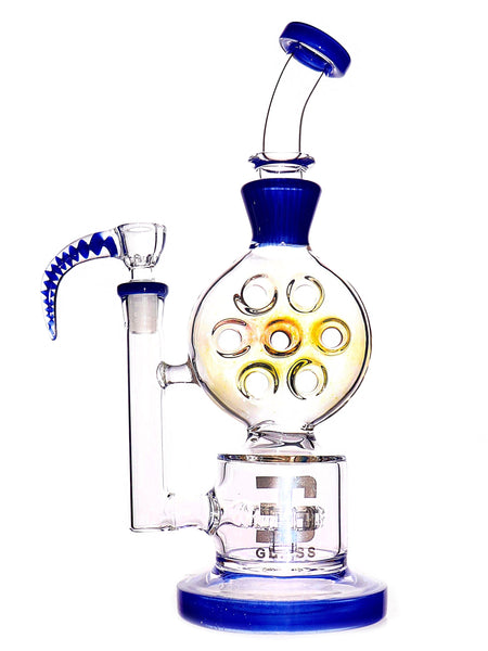 EG Glass - Fumed Swiss Perc Rig (11.5")