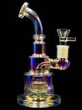 Clear Triple Chamber Showerhead Perc Rig (9")