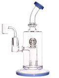 Encore clear can glass water pipe dab rig