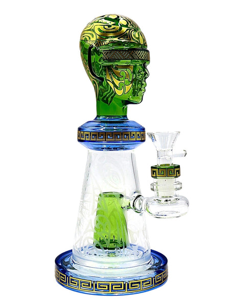 Etched Hieroglyphic Head Pyramid Can Rig (9