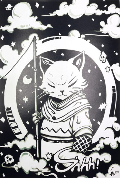 Heilig Art - "Kung-Fu Kitty" Signed Heady Photo Print