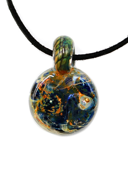 Back View: Space glass pendant for sale at High Roller Smoke in Lakewood, Colorado. 