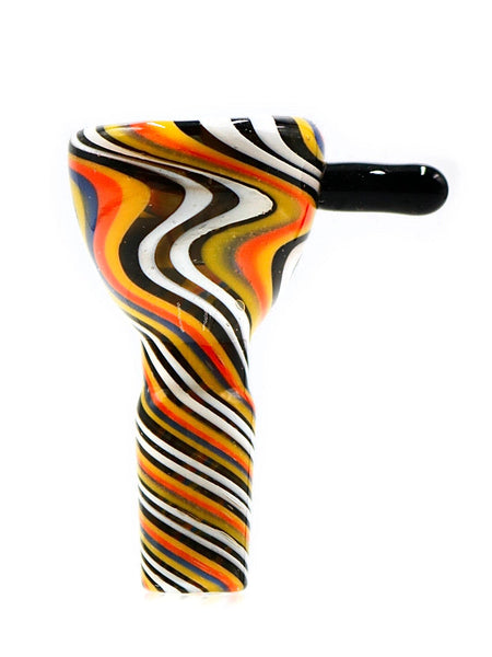 Fully Worked Wig-Wag Color Swirl Replacement Bowl Slides (14mm)