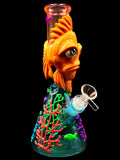 Glow-in-the-Dark Aquatic Beaker Bongs (10")