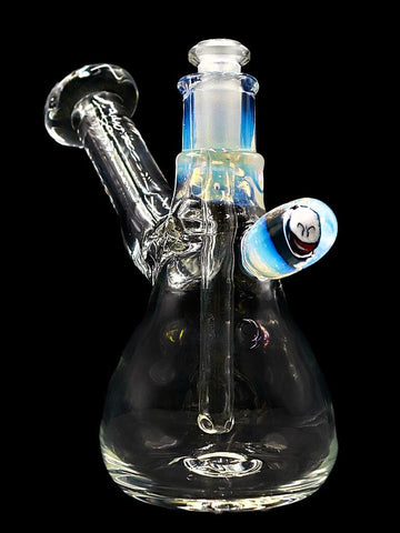 Hornsilver Glassworks - Clear Ghost Bubbler Rig with Removable Downstem (6