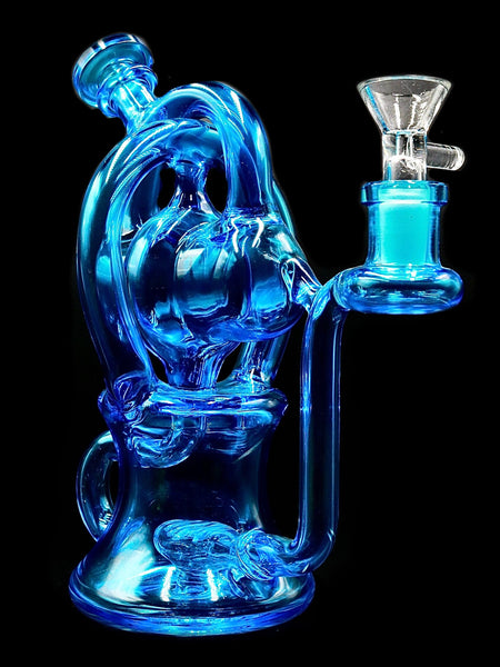 Inception Transparent Recycler With Waffle Perc (8.5")