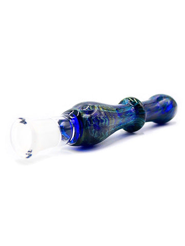 Korry Antos Glass - Blue Wrap n Rake Nectar Collector