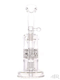 Leisure Glass - Clear Brickstack Refined Bell Recycler Front