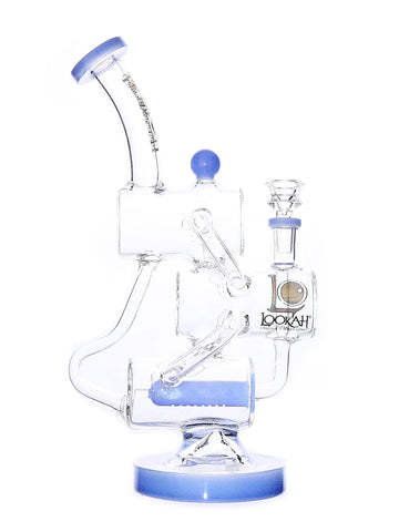 Lookah Glass - Triple Stack Chamber Recycler With Inline Perc (12.5
