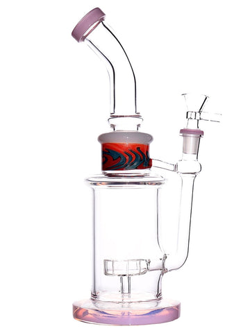 Fume Pink Wig-Wag Accent Clear Can Rig (10