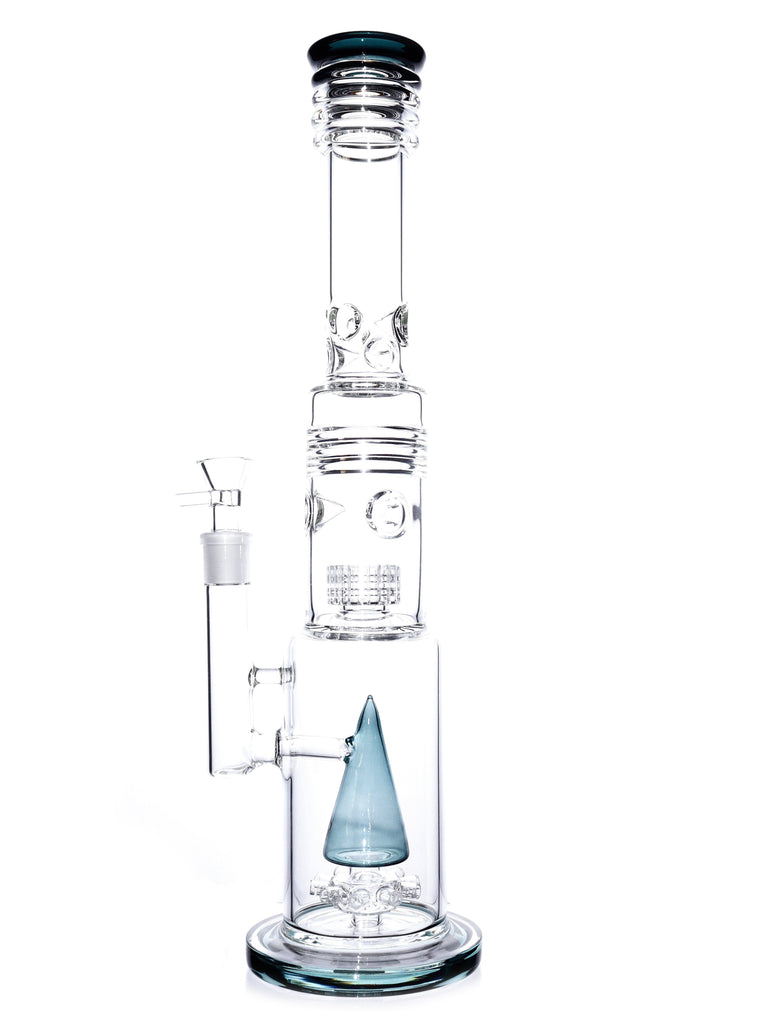 Pyramid Sprinkler with Matrix Perc Barrel Straight Tube (18