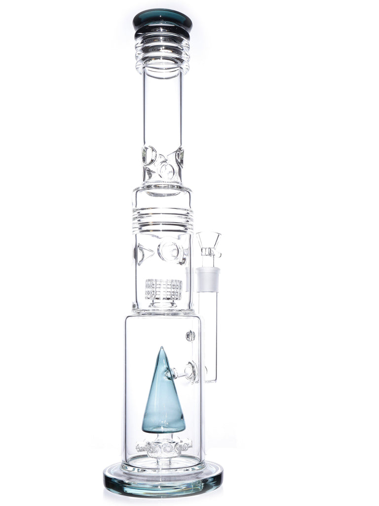 Pyramid Sprinkler with Matrix Perc Barrel Straight Tube (18