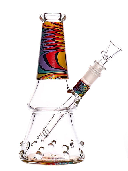 Retro Wig-Wag Decal Volcano Chuggers (8")